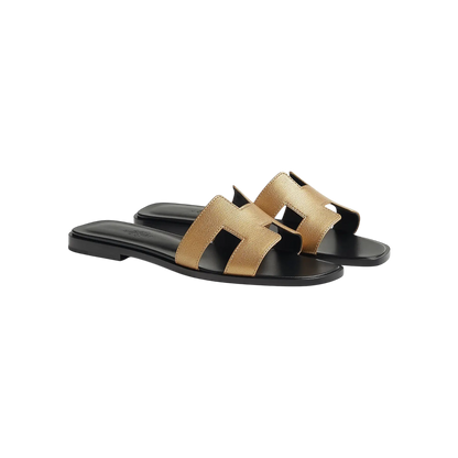 Hermes Oran Sandal Doré