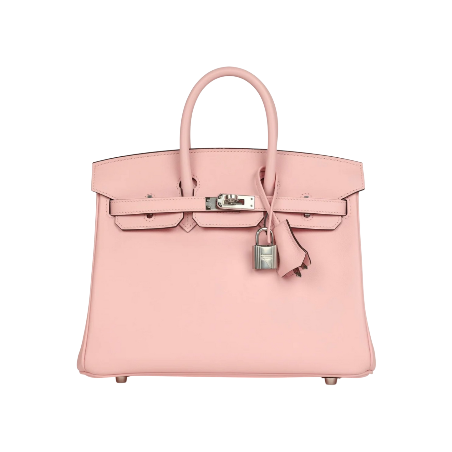Hermès Birkin 25 Rose Sakura Swift Palladium Hardware