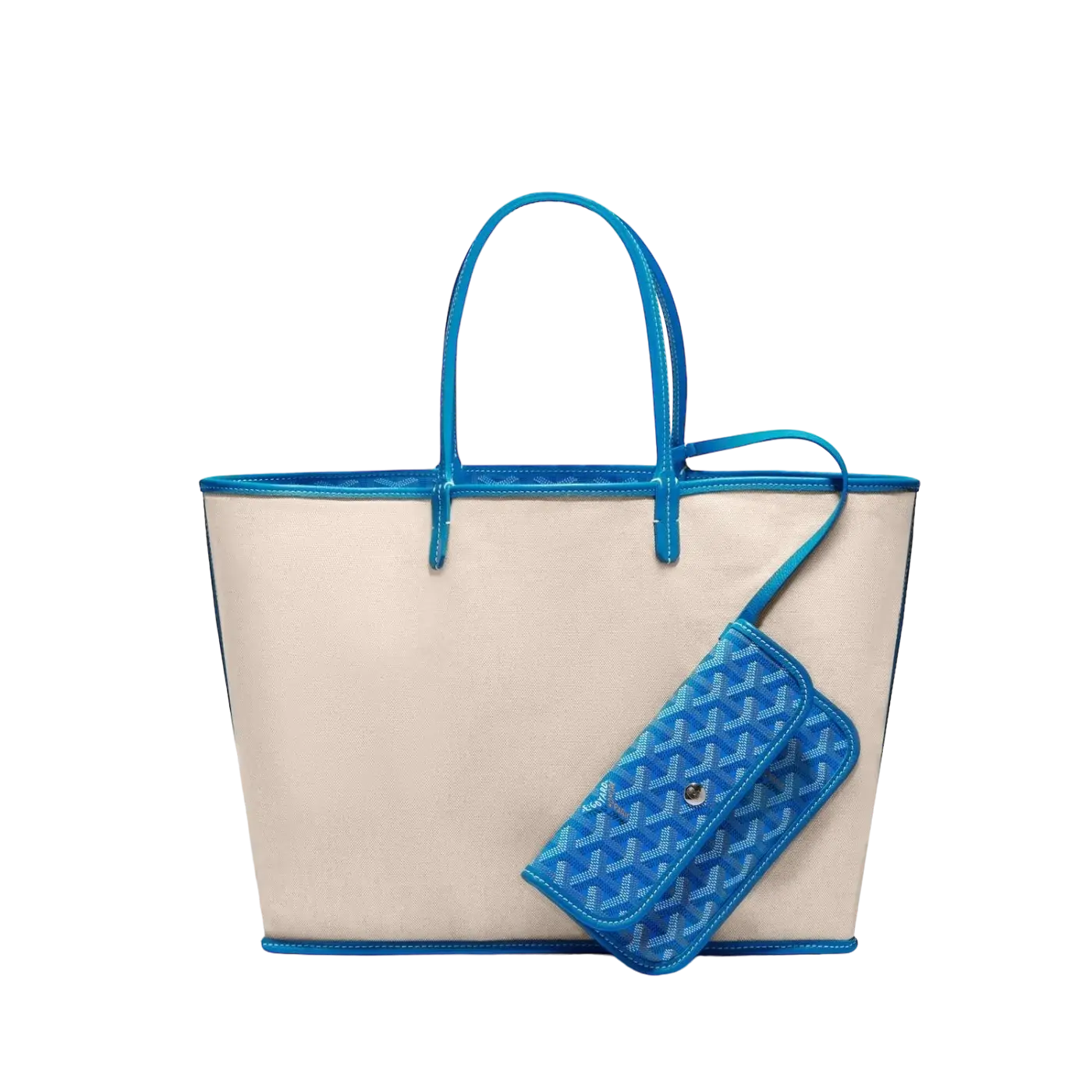 Goyard Saint Louis Tote Sky Blue