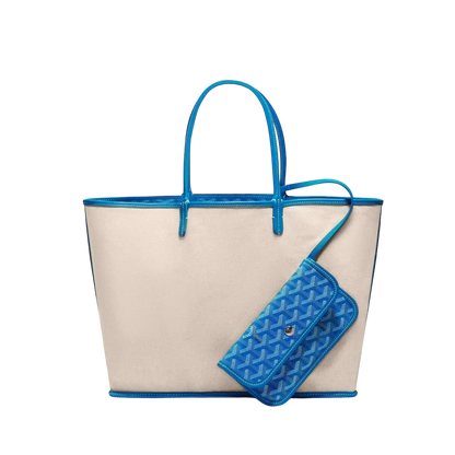 Goyard Saint Louis Tote Sky Blue
