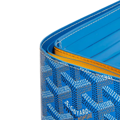 Goyard Victoire Wallet Blue