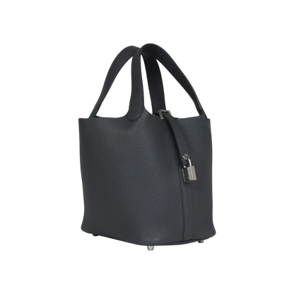 Hermès Picotin Lock 18 Ardoise Clemence Palladium Hardware