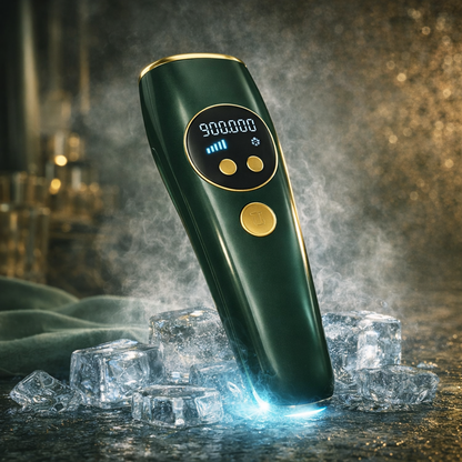 Ice Cooling IPL Hair Removal Device – Smooth Skin At-Home System