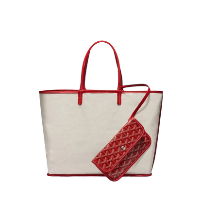 Goyard Saint Louis Tote Red