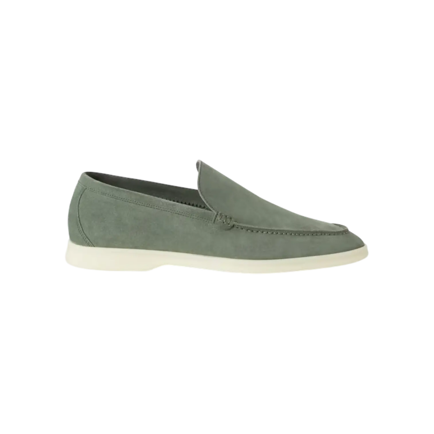 Loro Piana Summer Walk Loafer Frozen Fir