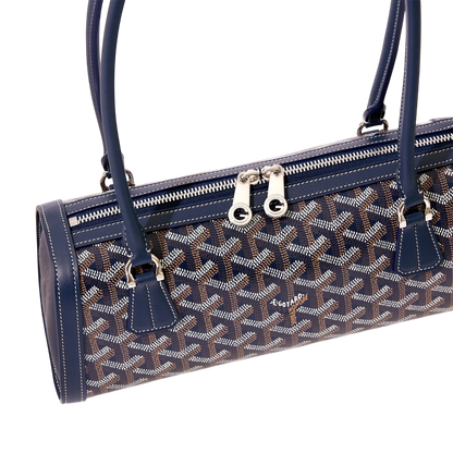 Goyard Bonbonniere Bag Navy Blue