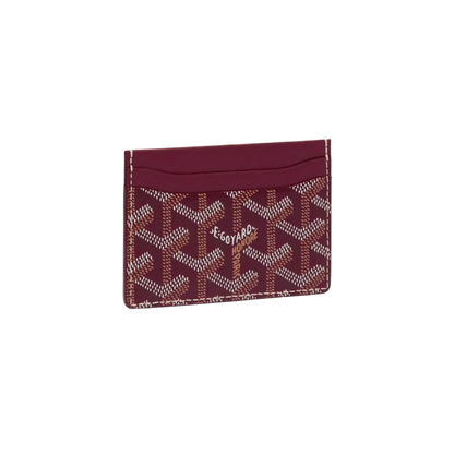 Goyard Saint Sulpice Card Holder Bordeaux