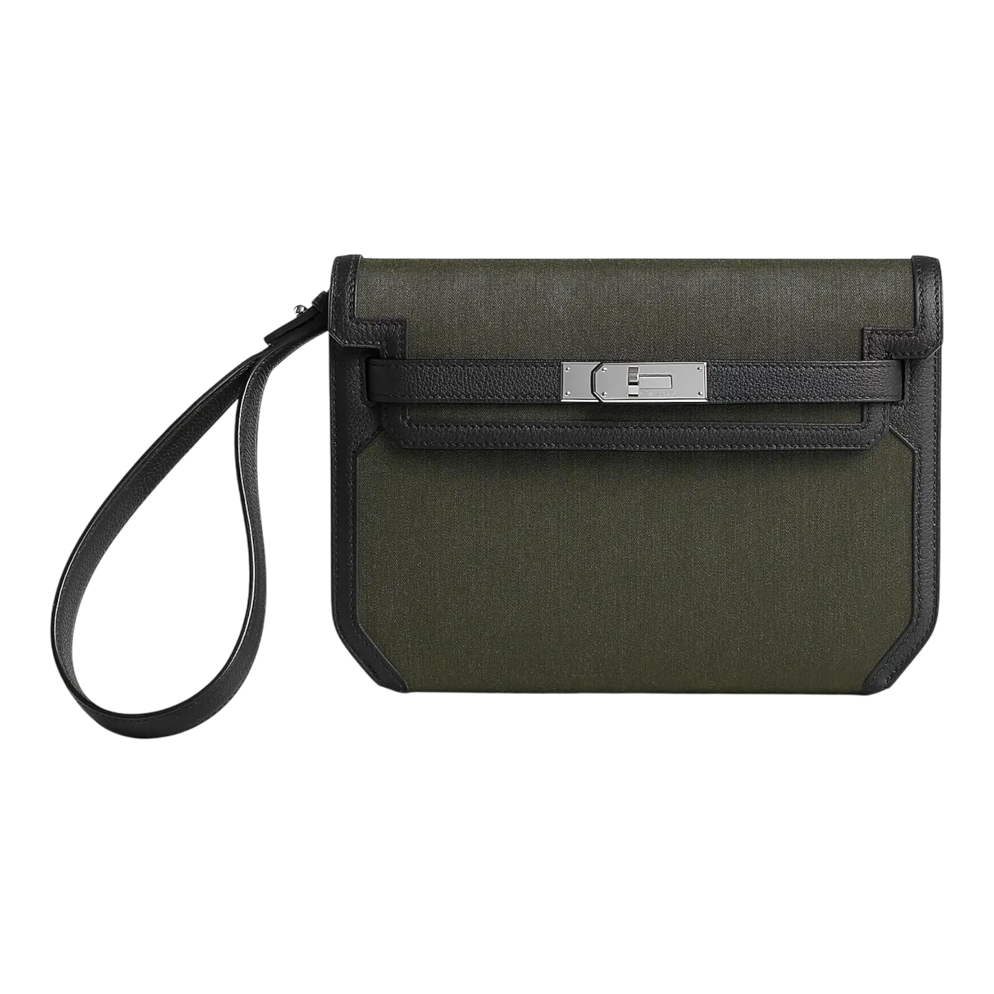 Hermes Depeche 25 Tourbe / Noir