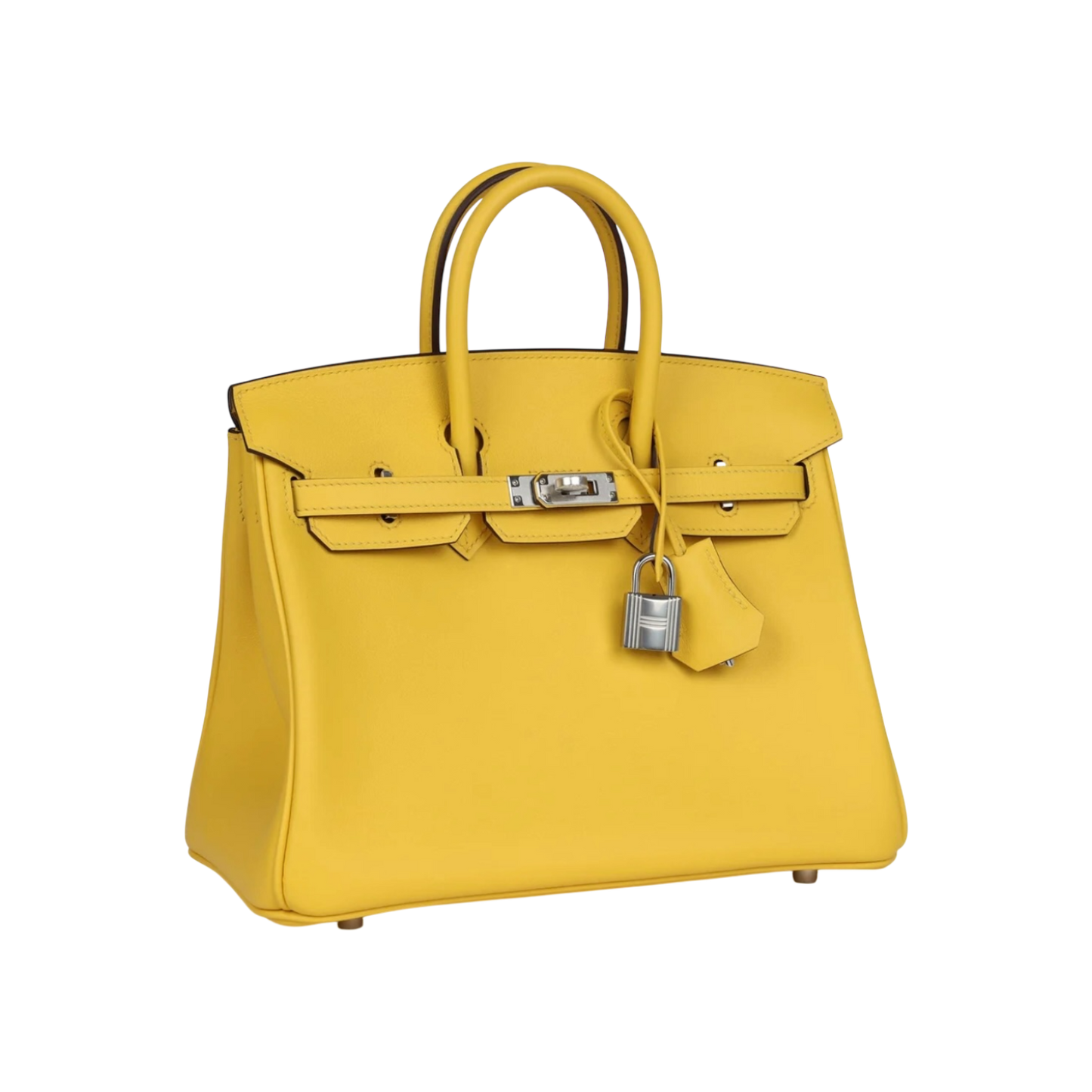 Hermès Birkin 25 Jaune De Naples Swift Palladium Hardware