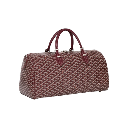 Goyard Boston 50 Bag Bordeaux