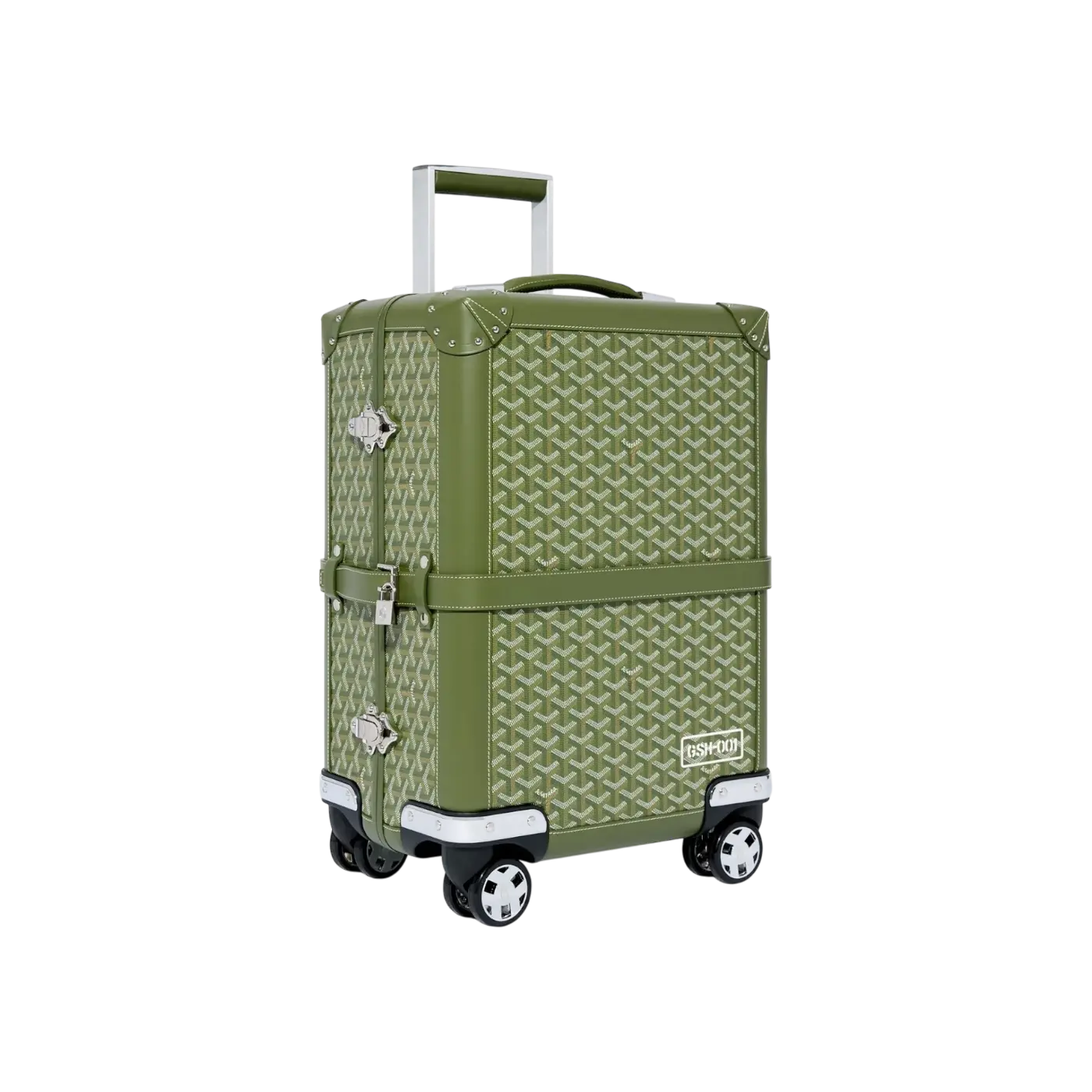 Goyard Bourget Trolley Case Khaki Green