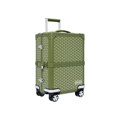 Goyard Bourget Trolley Case Khaki Green