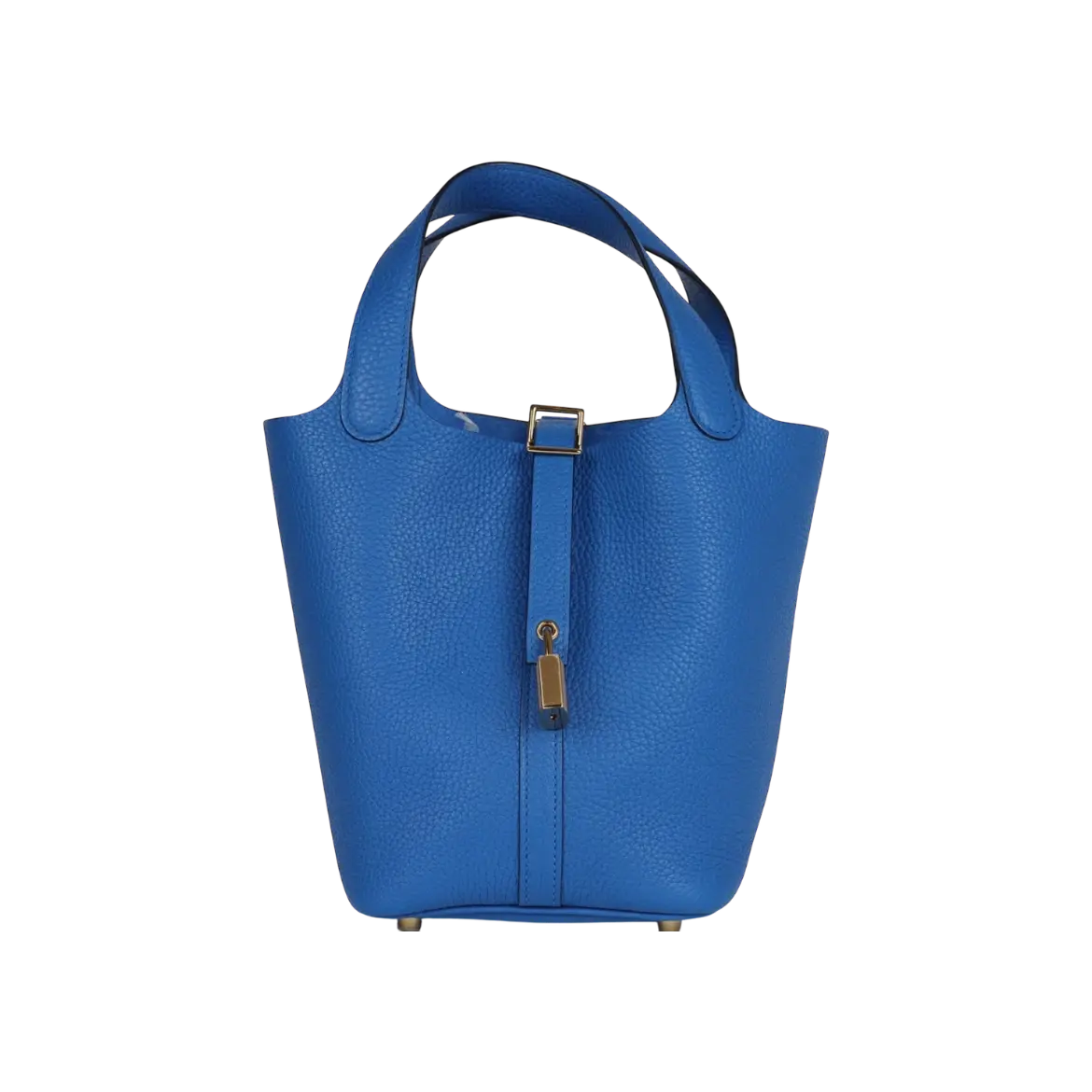 Hermès Picotin Lock 18 Bleu Royal Clemence Gold Hardware