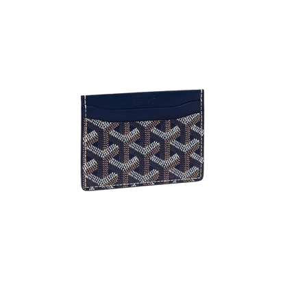 Goyard Saint Sulpice Card Holder Navy Blue