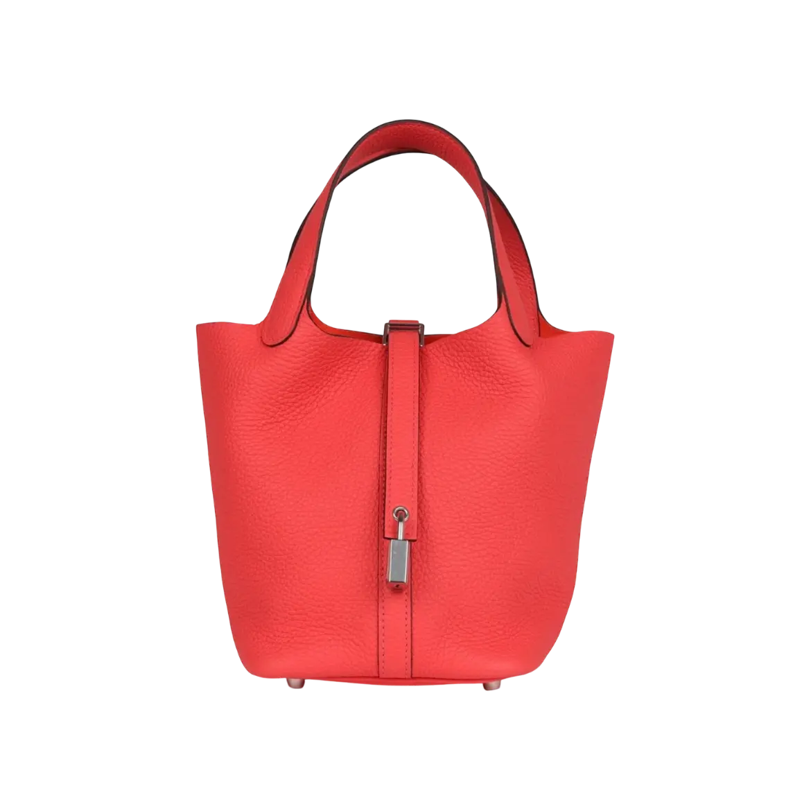 Hermès Picotin Lock 18 Rose Texas Clemence Palladium Hardware