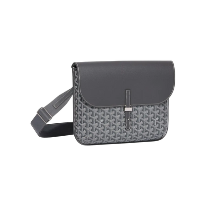 Goyard Coursier Messenger Bag Grey