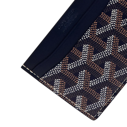 Goyard Saint Sulpice Card Holder Navy Blue