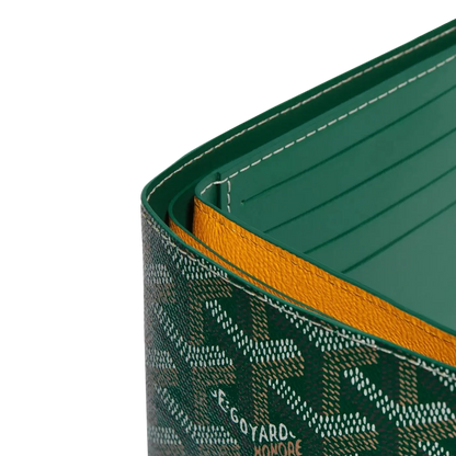Goyard Victoire Wallet Green