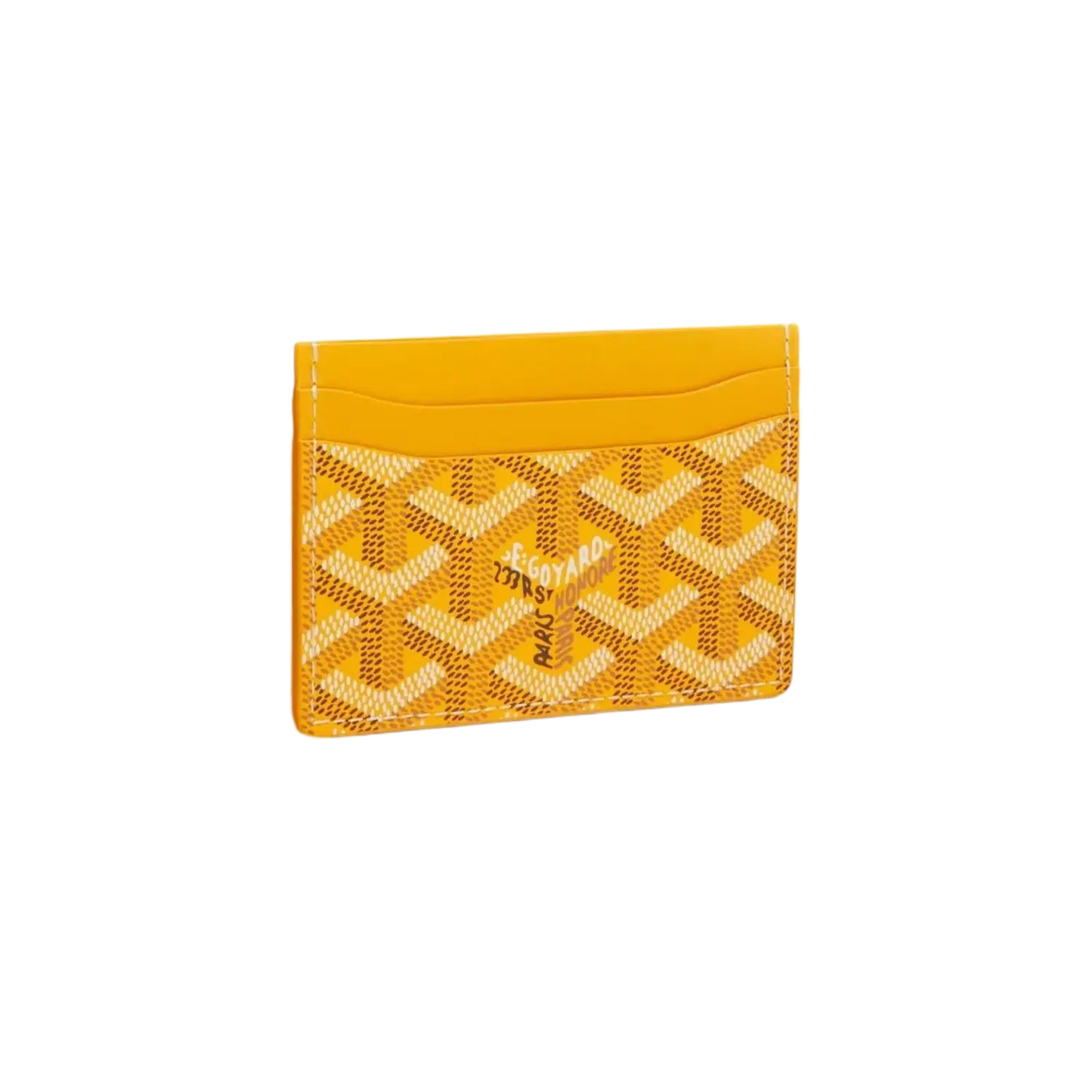 Goyard Saint Sulpice Card Holder Yellow