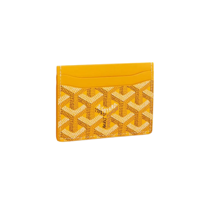 Goyard Saint Sulpice Card Holder Yellow