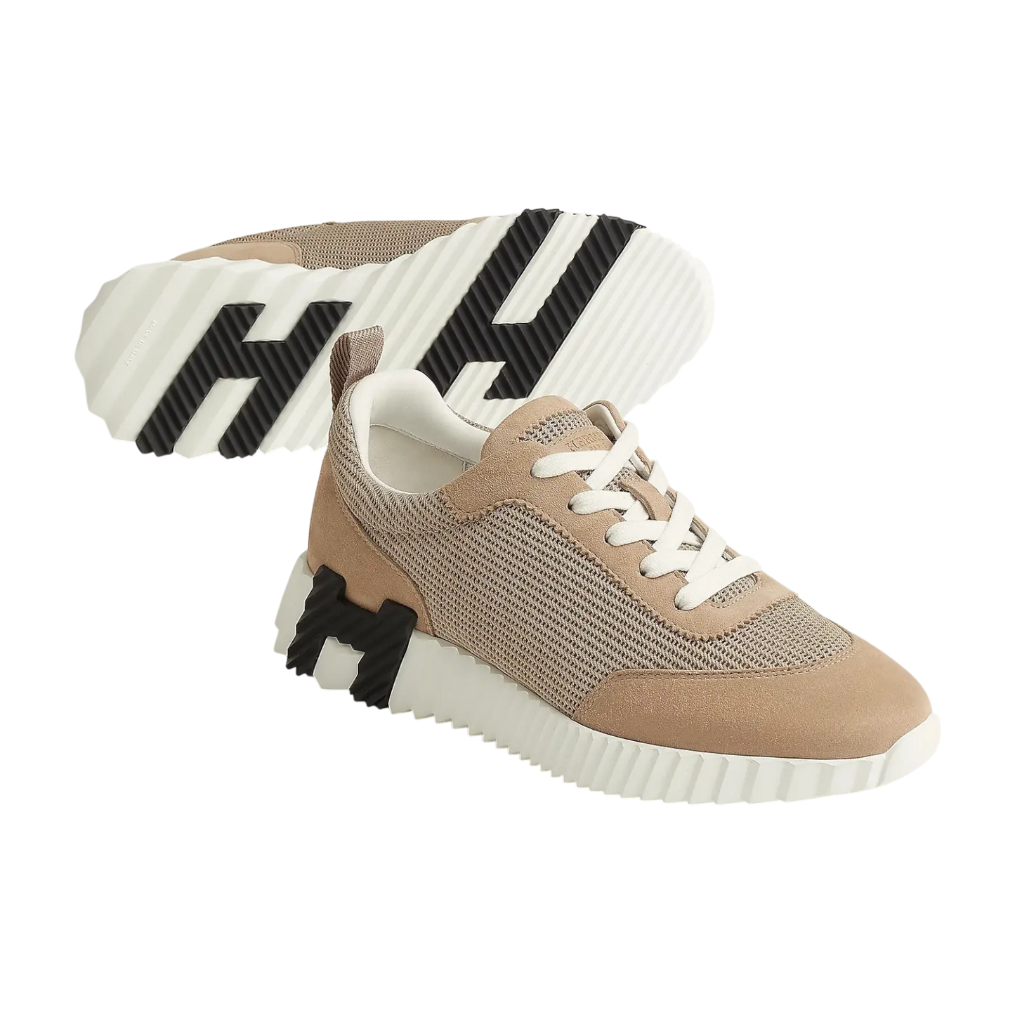 Hermes Bouncing Sneaker Beige Camel