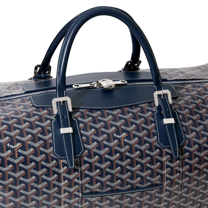 Goyard Bowling 55 Bag Navy Blue