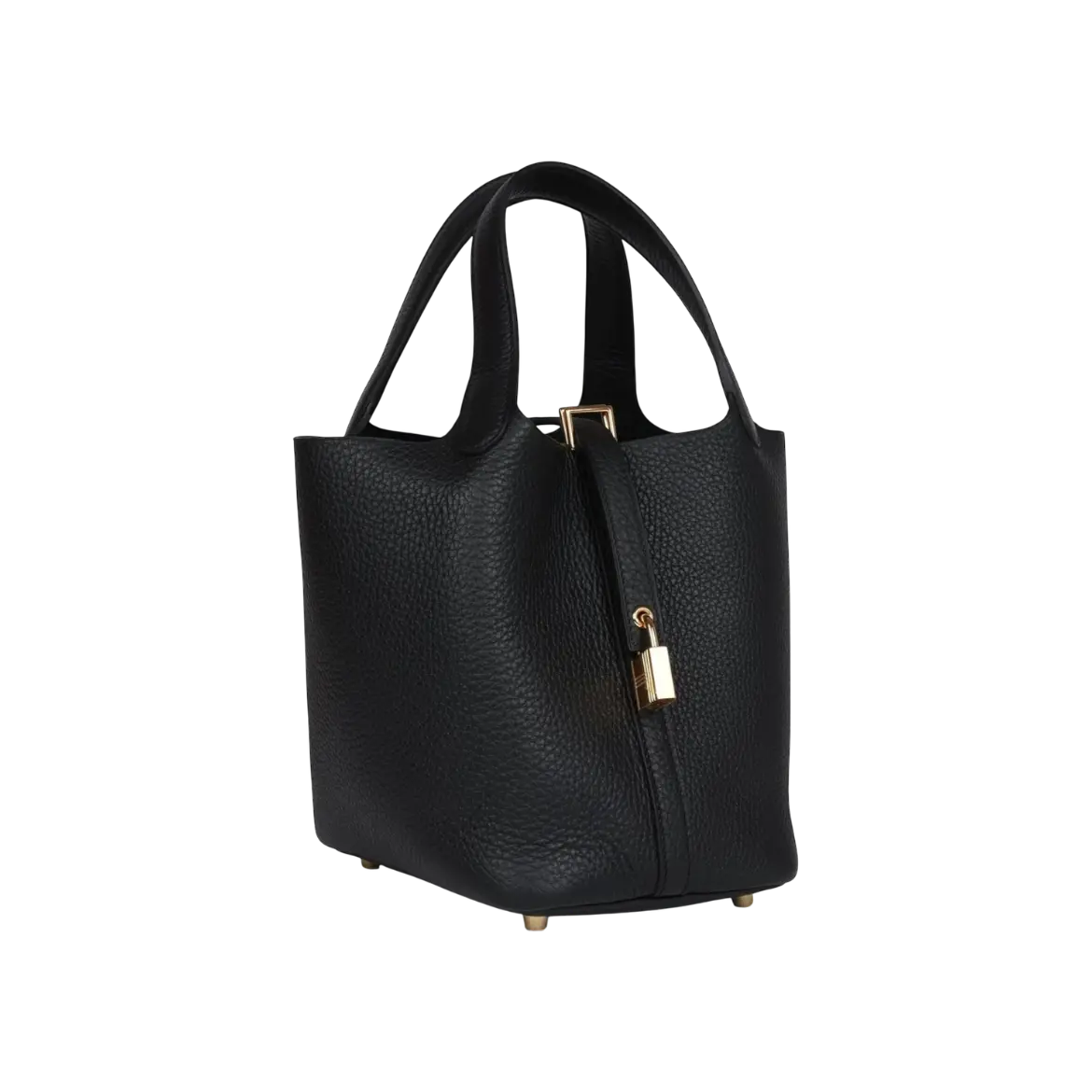 Hermès Picotin Lock 18 Black Clemence Palladium Hardware