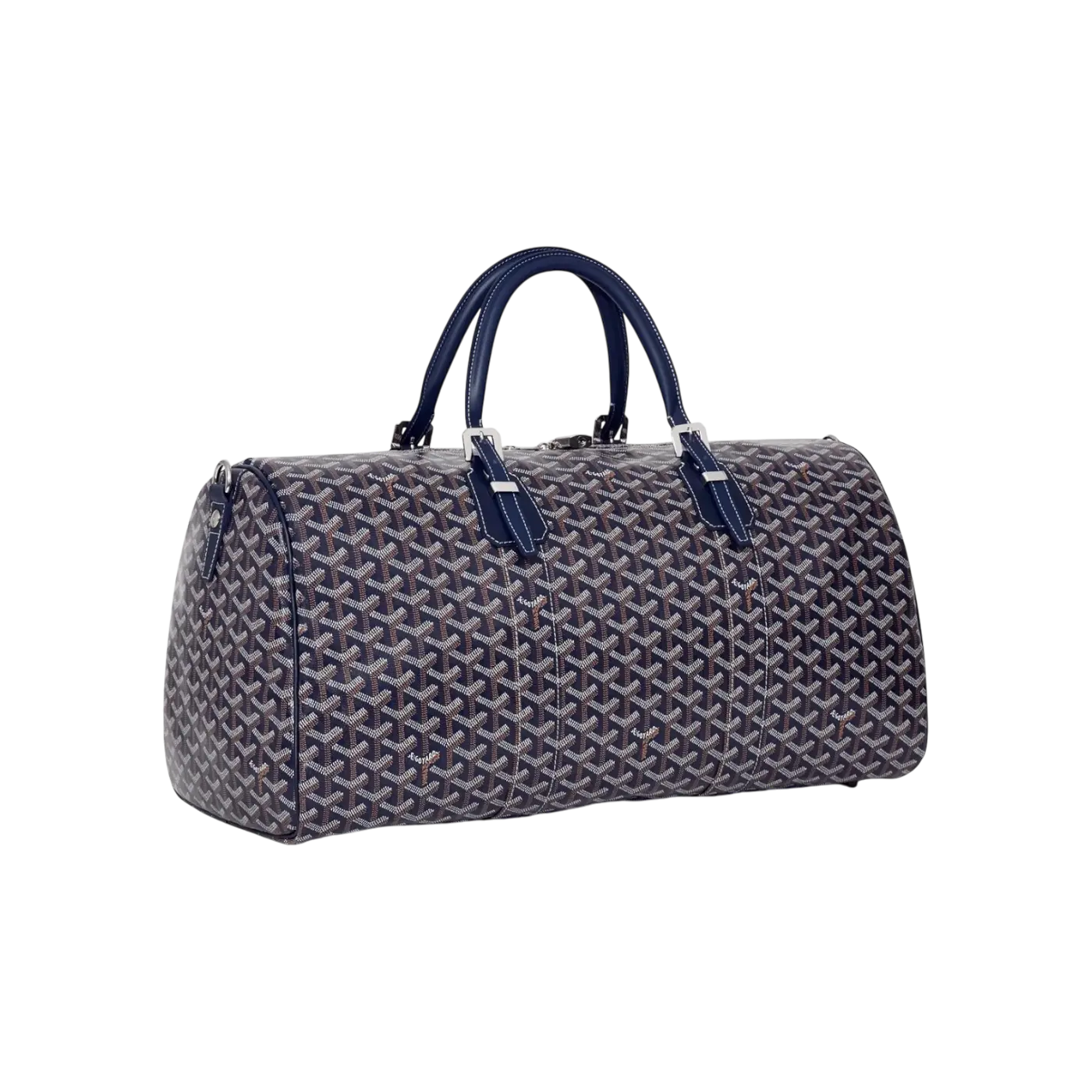 Goyard Boston 50 Bag Navy Blue