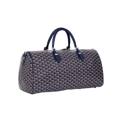 Goyard Boston 50 Bag Navy Blue