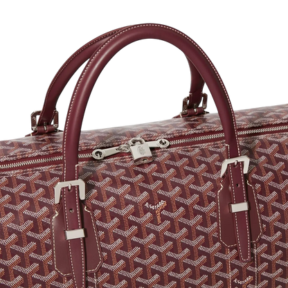 Goyard Boston 50 Bag Bordeaux
