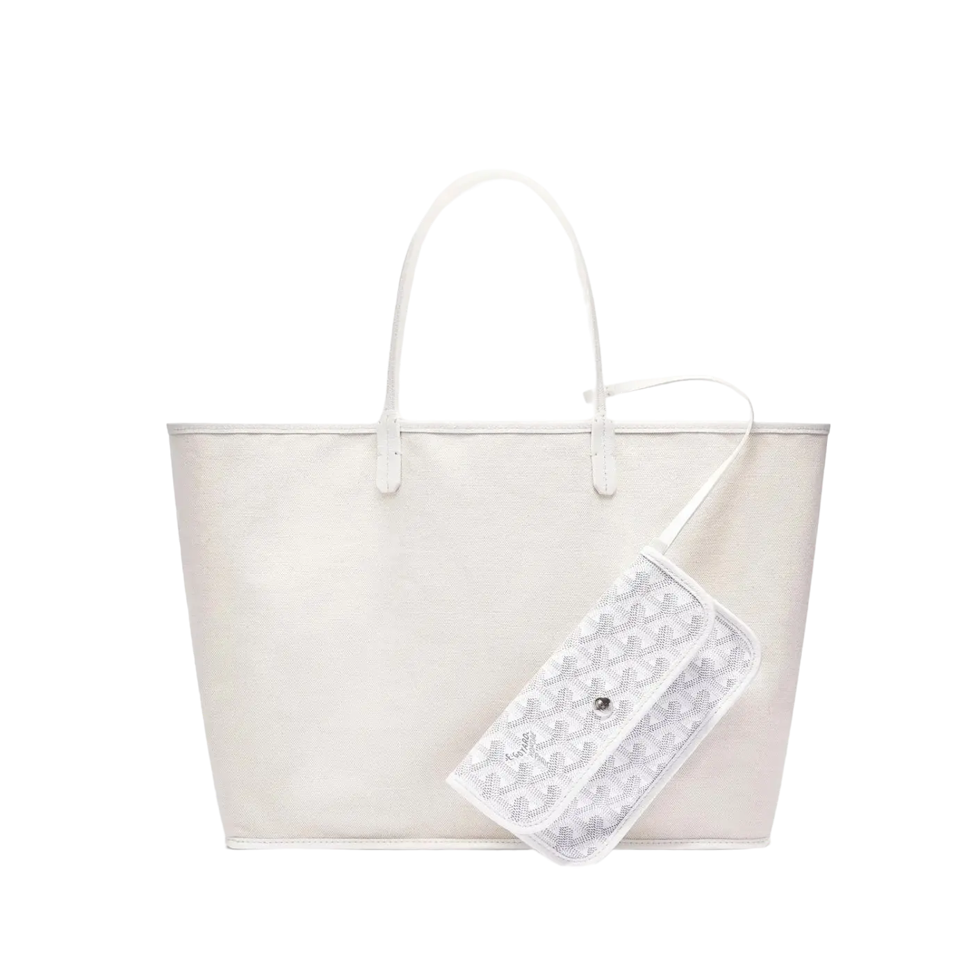 Goyard Saint Louis Tote White