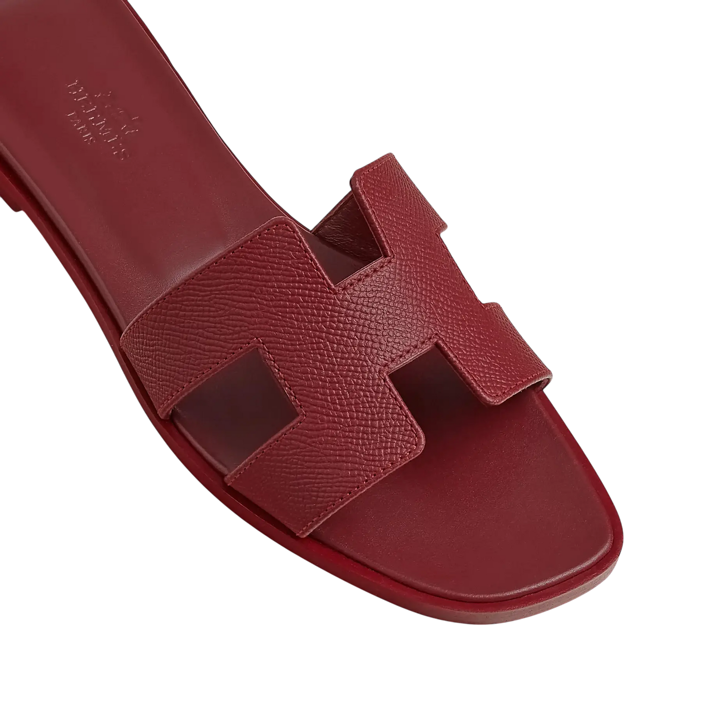 Hermes Oran Sandal Rouge H