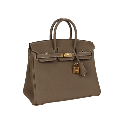 Hermès Birkin 25 Etoupe Togo Gold Hardware