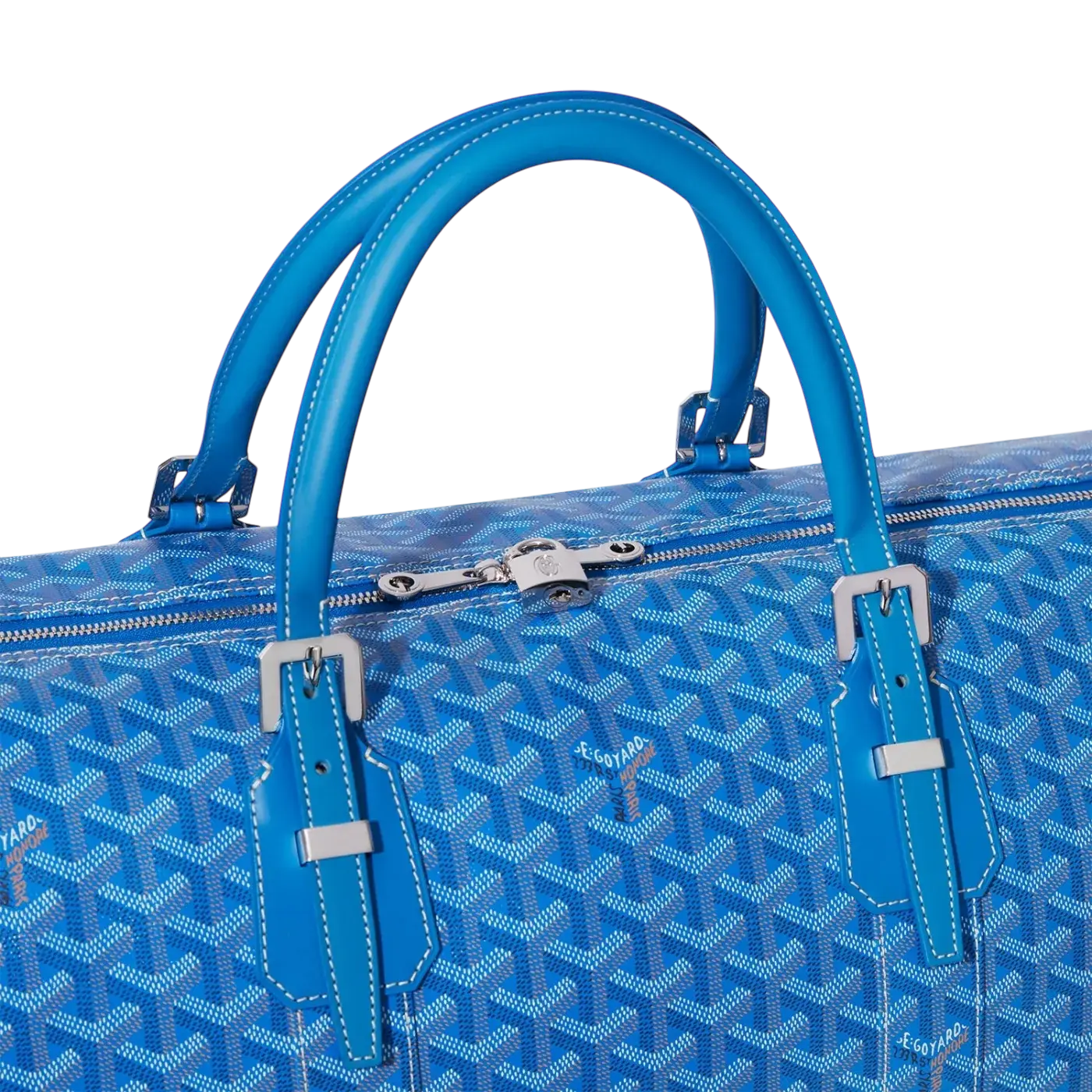Goyard Boston 50 Bag Sky Blue