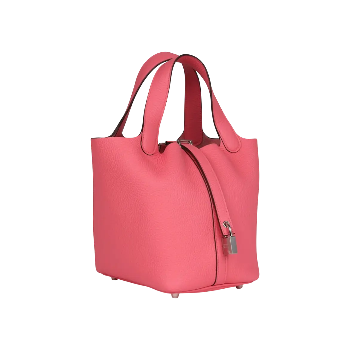 Hermès Picotin Lock 18 Rose Azalee Clemence Palladium Hardware