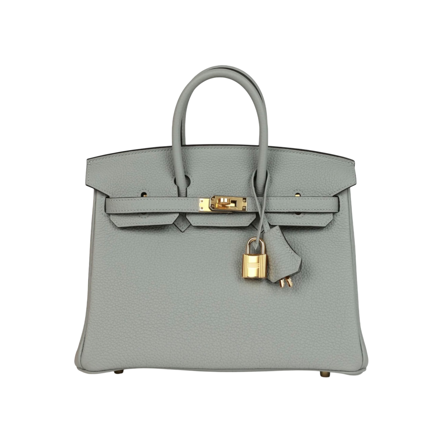Hermès Birkin 25 Bleu Glacier Togo Gold Hardware