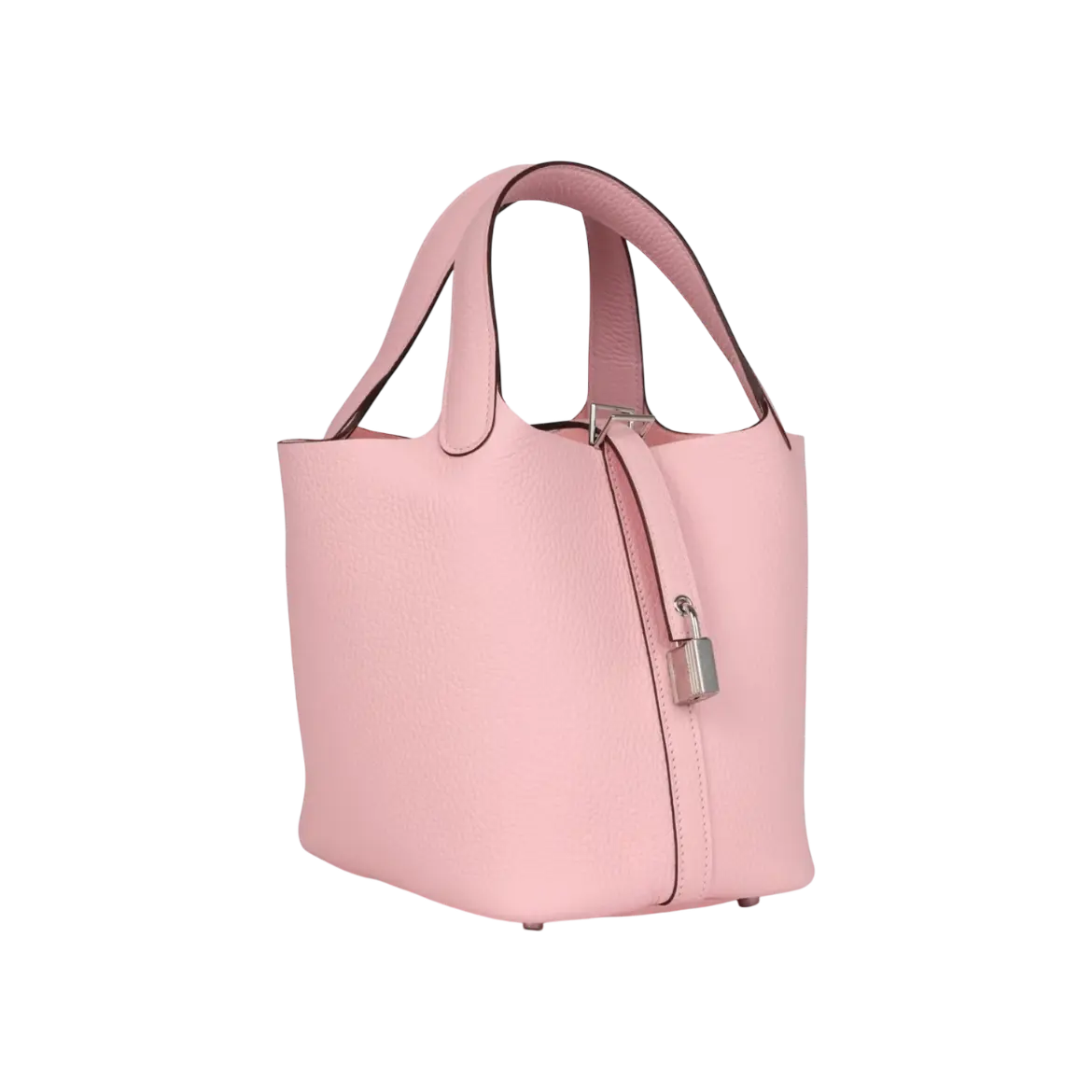 Hermès Picotin Lock 18 Rose Sakura Clemence Palladium Hardware