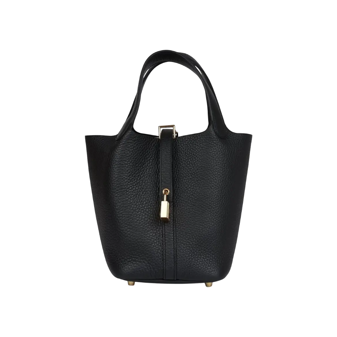 Hermès Picotin Lock 18 Black Clemence Palladium Hardware