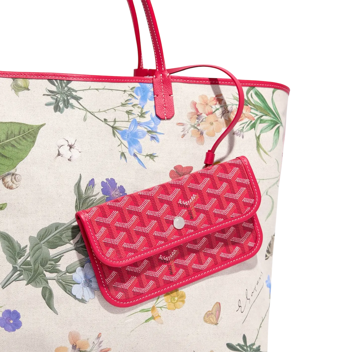 Goyard Saint Louis Tote Fuchsia