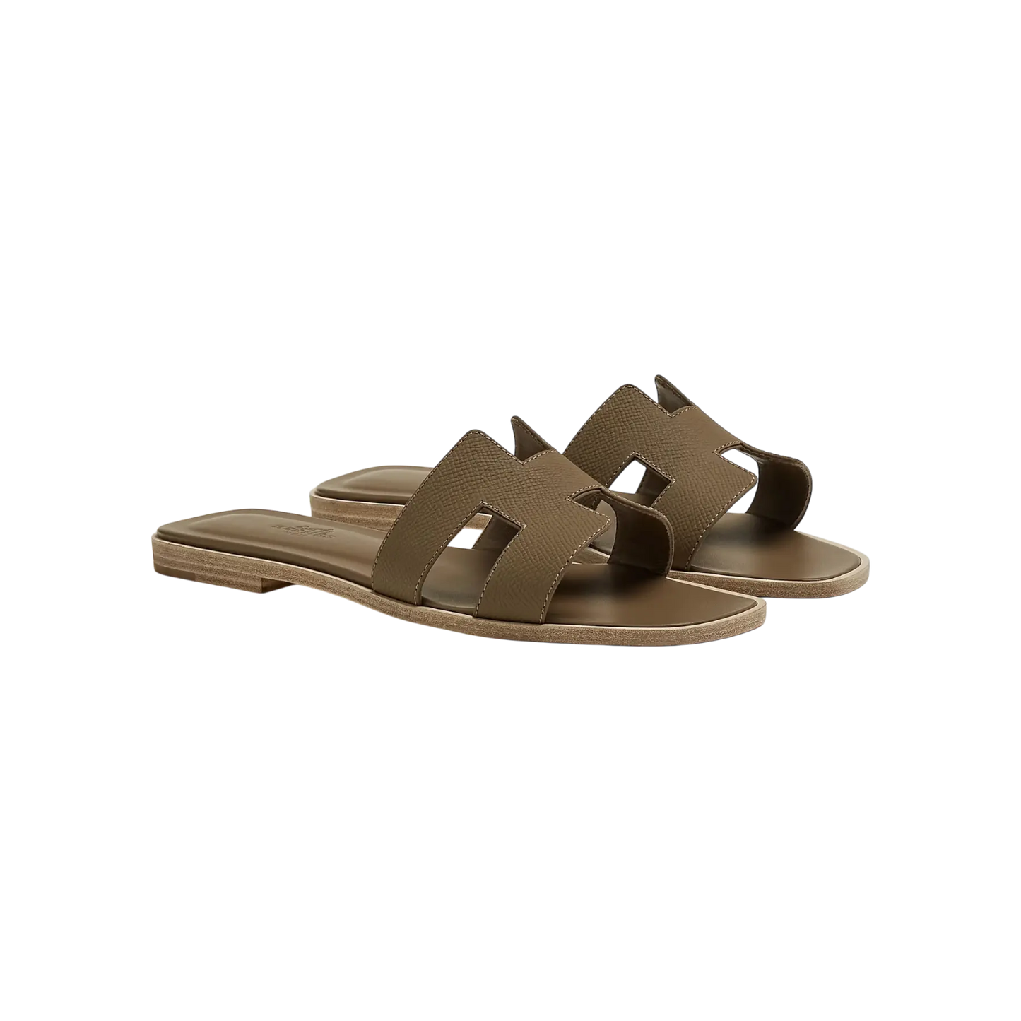 Hermes Oran Sandal Etoupe