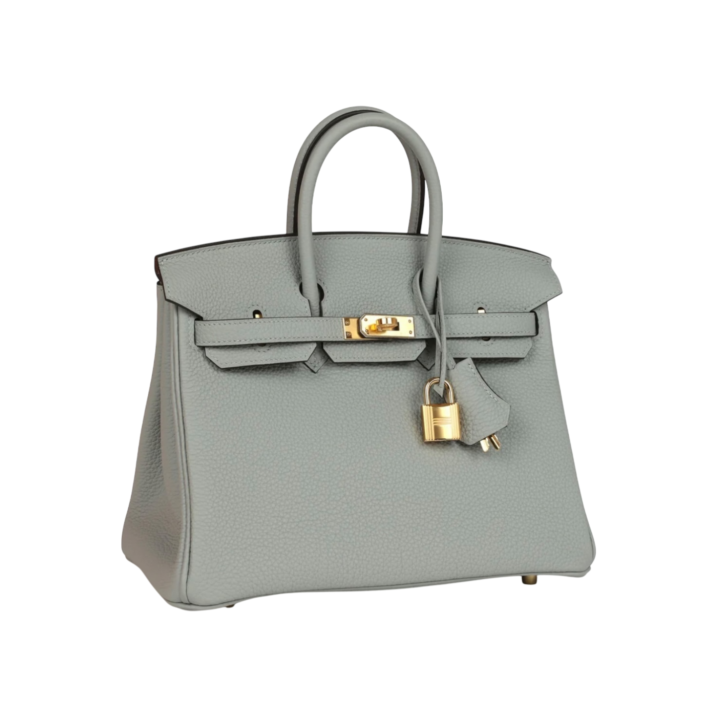 Hermès Birkin 25 Bleu Glacier Togo Gold Hardware