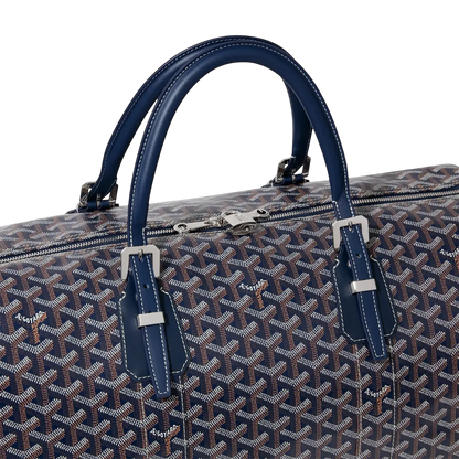Goyard Boston 50 Bag Navy Blue