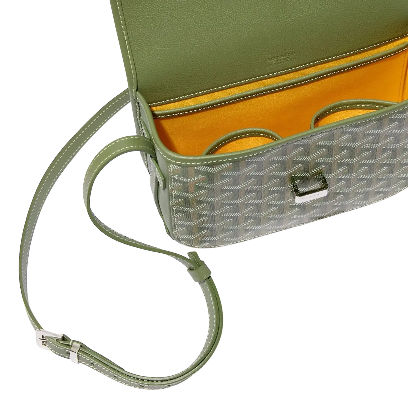 Goyard Belvedere Khaki Green