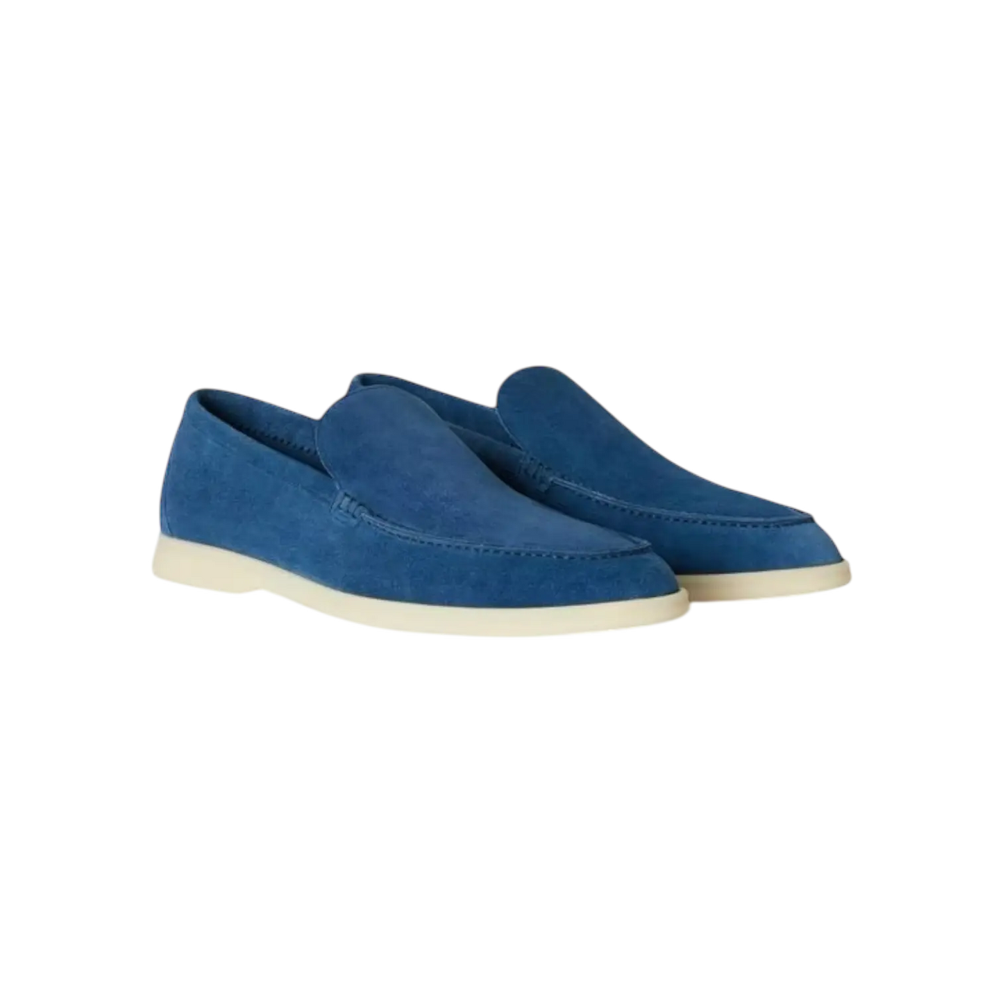 Loro Piana Summer Walk Loafer Cobalt Ink