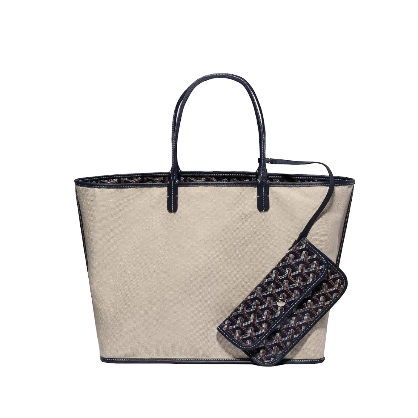 Goyard Saint Louis Tote Navy Blue