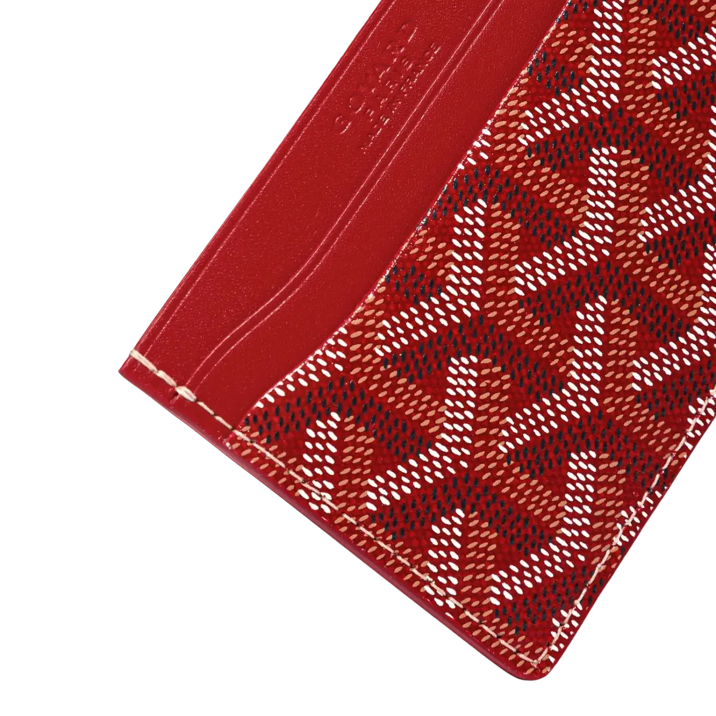 Goyard Saint Sulpice Card Holder Red