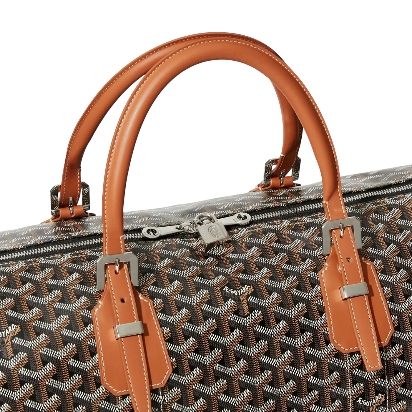 Goyard Boston 50 Bag Natural