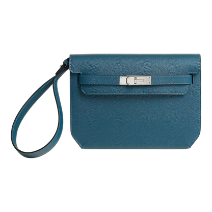Hermes Depeche 25 Bleu Thalassa