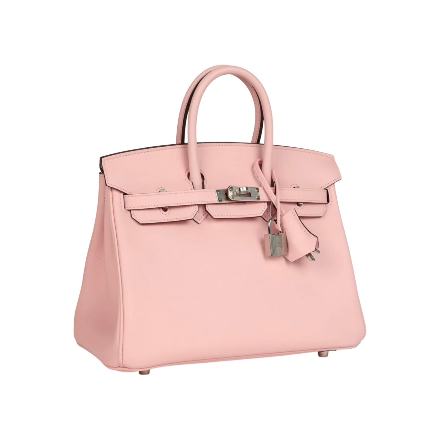 Hermès Birkin 25 Rose Sakura Swift Palladium Hardware