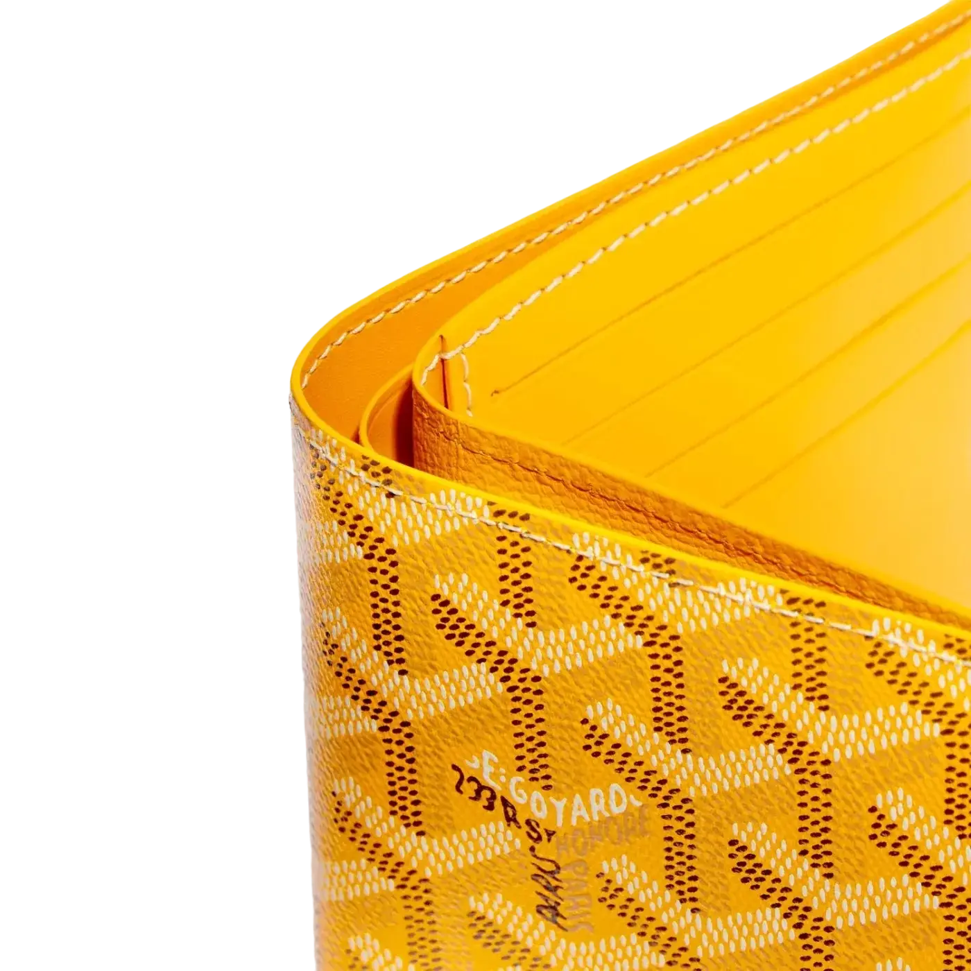 Goyard Victoire Wallet Yellow